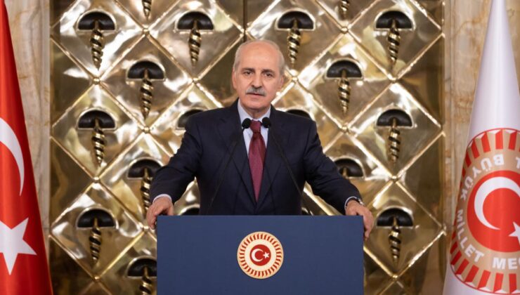 TBMM Başkanı Kurtulmuş, A Milli Futbol Takımı’nı tebrik etti