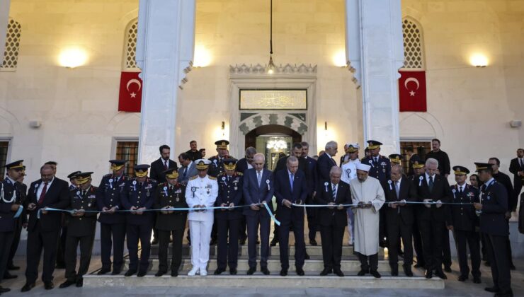 Cumhurbaşkanı Erdoğan, Hava Harp Okulu Camii’nin açılışını yaptı