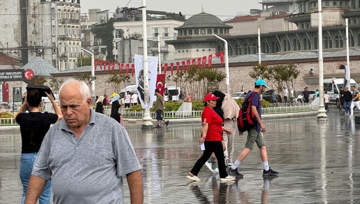 İstanbul’da sağanak etkili oldu