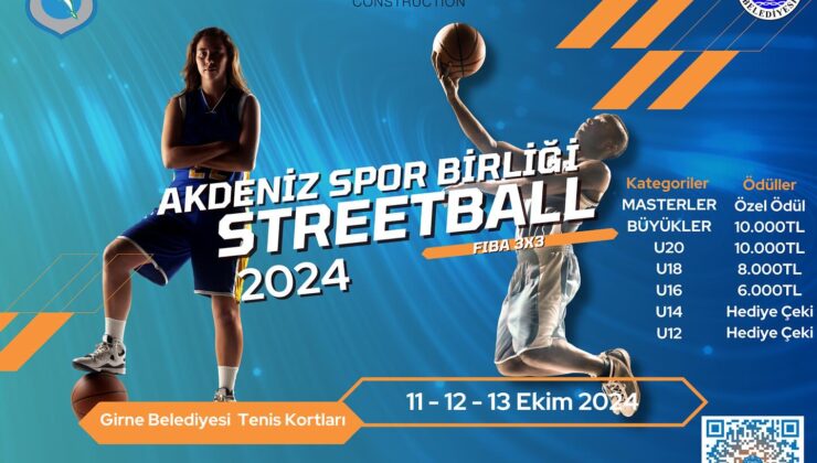 Akdeniz Spor Birliği ‘Streetball Turnuvası’