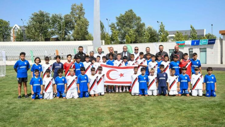 KKTC U12 Milli Takımı Ulduz Cup 2024 açılış törenine katıldı