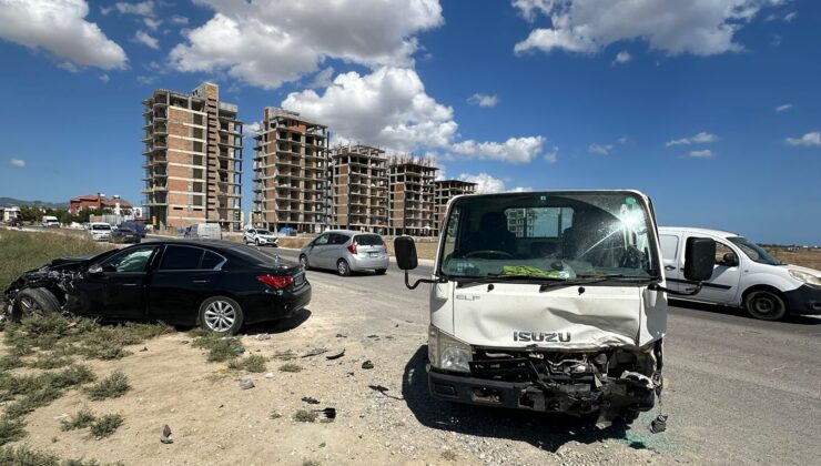 İskele’de trafik kazası