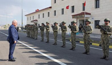 Bakan Güler, Bayburt’ta incelemelerde bulundu