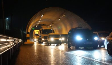 Bolu Dağı Tüneli ulaşıma açıldı