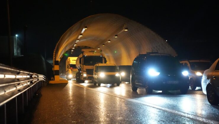 Bolu Dağı Tüneli ulaşıma açıldı