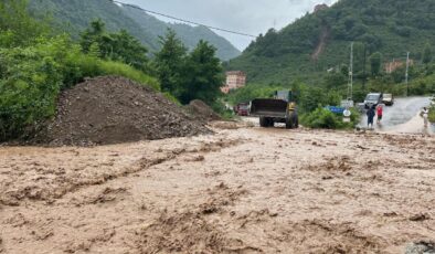 Trabzon’daki taşkın ve heyelanlar 208 milyon liralık zarara neden oldu