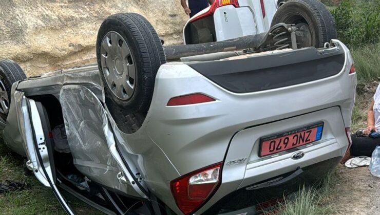 Girne- Tatlısu ana yolundaki kazada 4 kişi yaralandı