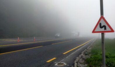 Bolu Dağı’nda sis etkili oluyor: Görüş mesafesi düştü