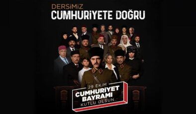 Okullarda ilk derste “Dersimiz Cumhuriyete Doğru” videosu izletilecek