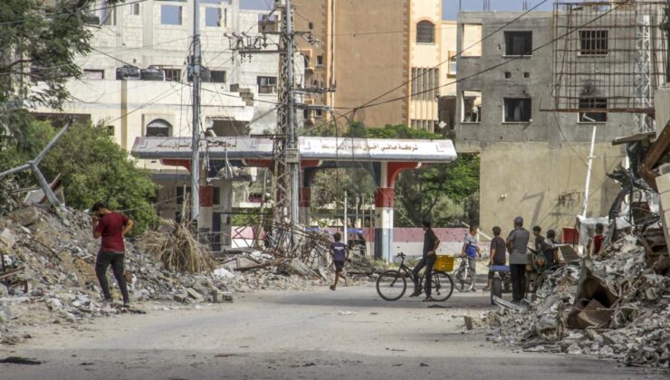 Katil İsrail, Gazze’nin kuzeyindeki bir bölgenin daha boşaltılmasını istedi