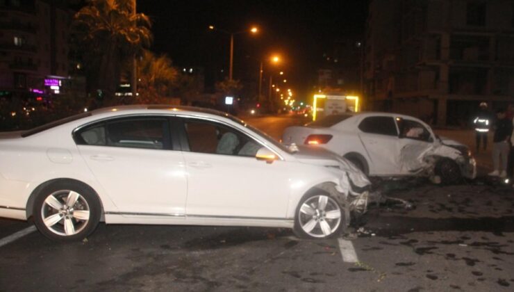 Mersin’de trafik kazası: 4 yaralı