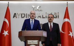 TBMM Başkanı Kurtulmuş Aydın Valiliği’ni ziyaret etti