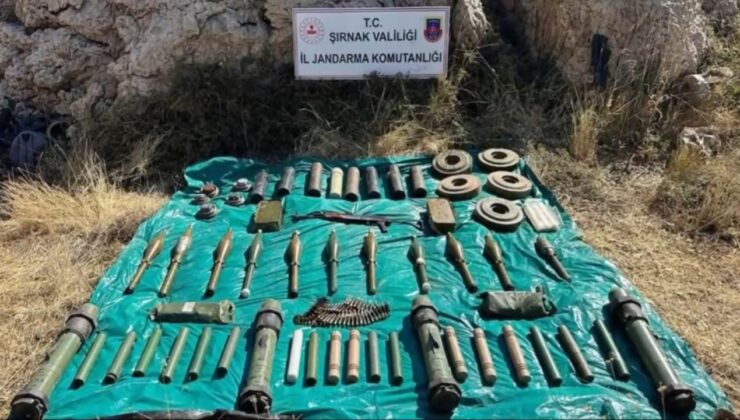 Şırnak’ta ‘Gürz-18’ operasyonu: Terör inleri yerle bir edildi