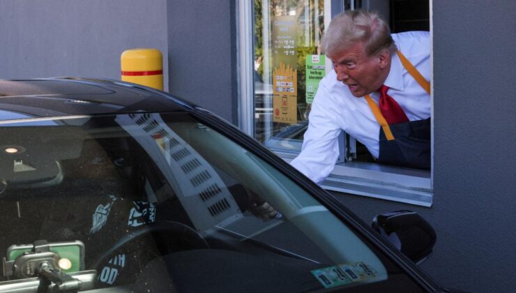 Donald Trump hamburgercide çalıştı