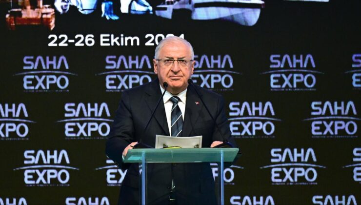 Bakan Güler SAHA EXPO 2024’te temaslarda buludu