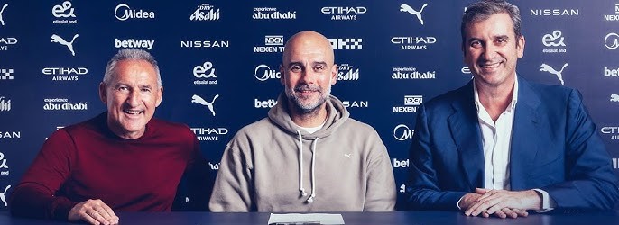 Guardiola 2 yıl daha M.Cıty’de