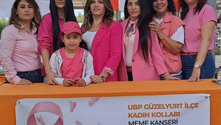 Ulusal Birlik Partisi Güzelyurt İlçe Kadın Kolları “Meme Kanseri Farkındalık Ayı” Kapsamında Geçtiğimiz Cumartesi Günü Lokma Etkinliği Düzenledi.