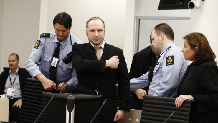 Norveç’te 2011’de toplu katliam yapan Breivik yeniden şartlı tahliye talep etti