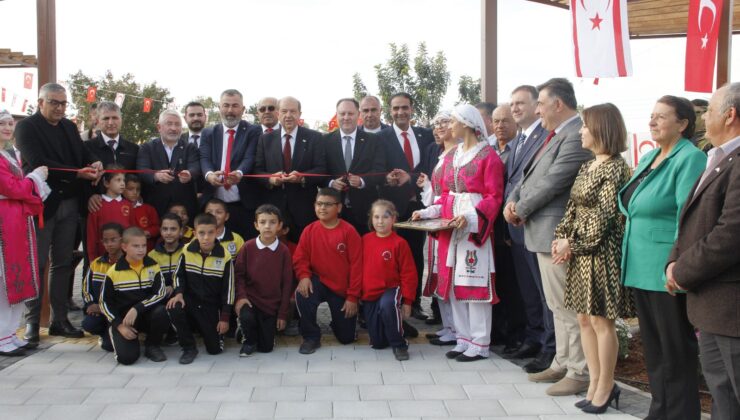 “Çorum Belediyesi Beyarmudu Doğa Parkı” hizmete açıldı