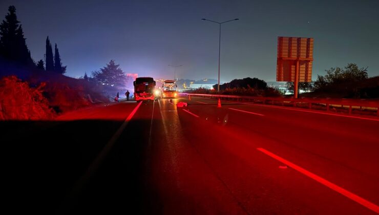 Bursa’da yolcu otobüsünün çarptığı kadın yaşamını yitirdi