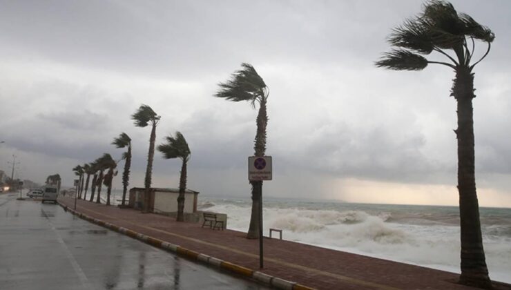 Meteoroloji’den Doğu Akdeniz için fırtına uyarısı