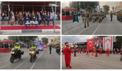 15 Kasım Cumhuriyet Bayramı Gazimağusa’da  törenlerle kutlandı