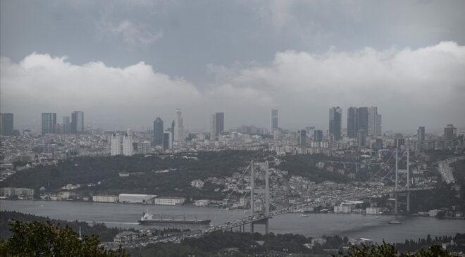 İstanbul’da sağanak ve rüzgar etkili oluyor