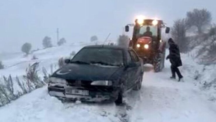 Ardahan’da kar nedeniyle mahsur kalanların yardımına ekipler yetişti