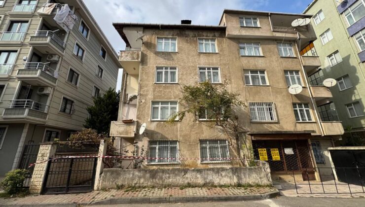 Kartal’da balkon çöktü: Bina mühürlendi