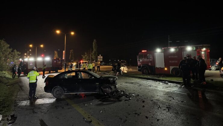 Sakarya’da zincirleme trafik kazası: 1 ölü, 3 yaralı