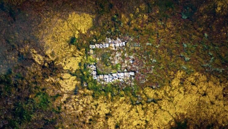 Sapanca Gölü’nde kuraklık tarihi kalıntıları ortaya çıkardı