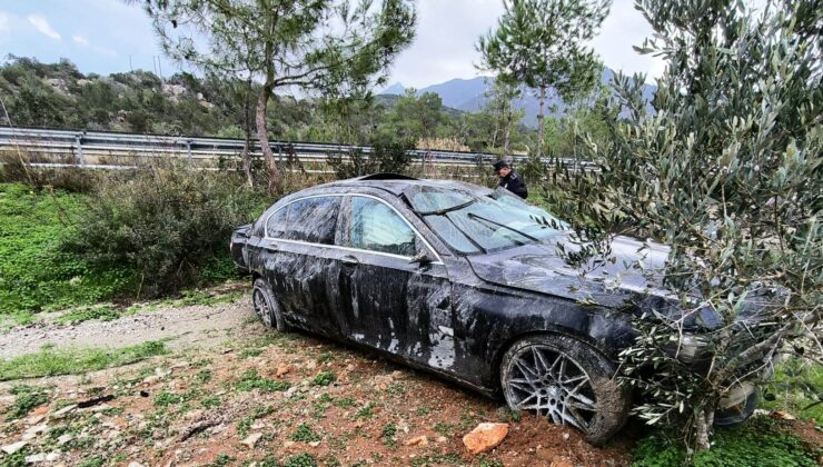 Geçitkale-Tatlısu anayolunda korkutan kaza: 1 yaralı