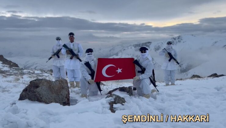 Mehmetçik’ten yeni yıl mesajı