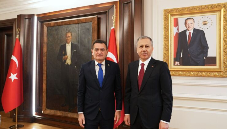 TC İçişleri Bakanı Yerlikaya, İçişleri Bakanı Oğuz ile düzensiz göçle mücadele ve güvenlik konularını ele aldı