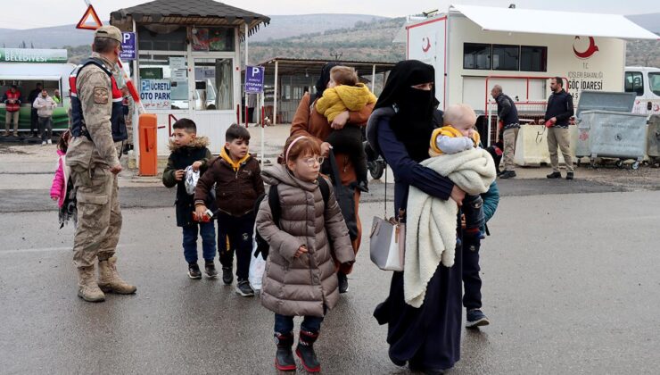 Suriyelilerin ülkelerine dönüşü sürüyor