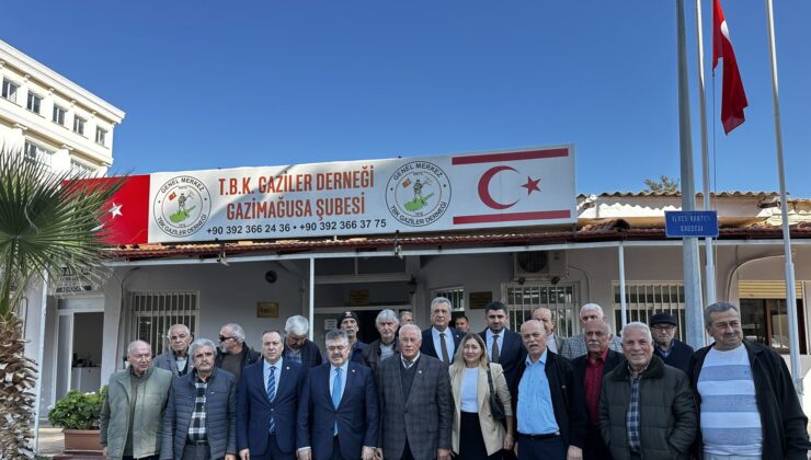 Tipioğlu, Türk Barış Kuvvetleri Gaziler Derneği ’ni ziyaret ederek gazilerle buluştu