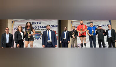 KKTC Powerlifting Şampiyonası ve Milli Takım seçmeleri gerçekleşti