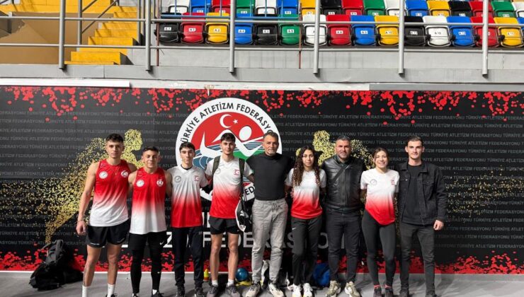 Türkiye U20 Salon Şampiyonası Organizasyonda KKTC’yi 6 sporcu ve 3 antrenör temsil ediyor