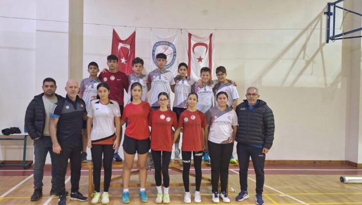 U15 Badminton Milli Takımı belirlendi. Kafile, 25 Ocak’ta Vasfiye Şahali başkanlığında adadan ayrılacak