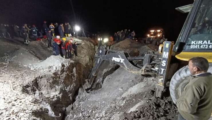 Amasya’da sondaj çalışması sırasında göçük oluştu: 2 işçi toprak altında kaldı