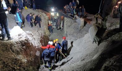 Amasya’da göçük: 2 işçi hayatını kaybetti