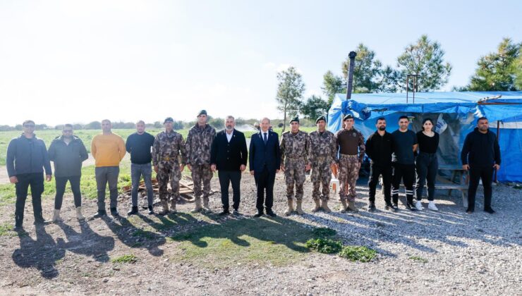 Cumhurbaşkanı Tatar,  Yiğitler Pile Yolu’nda  incelemelerde bulundu