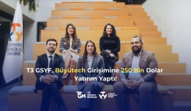 T3 Girişim Sermayesi Yatırım Fonu’ndan Büyütech’e 250 bin dolar yatırım