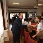 Başçeri, Şehit Yalçın İlkokulu öğrencilerini kabul etti: "Çocuklar, geleceğin teminatıdır"