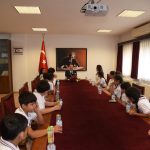 Başçeri, Şehit Yalçın İlkokulu öğrencilerini kabul etti: "Çocuklar, geleceğin teminatıdır"