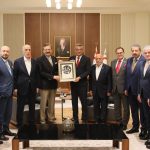 Erhürman, Hisarcıklıoğlu’nu kabul etti