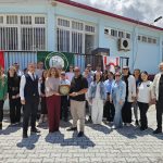 Erenköy-Karpaz Belediye Başkanı Bakırcı, öğrencilerle fidan dikti
