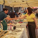 İncirli, Yeşilırmak Çilek ve Kıbrıs İpek Koza Festivali'ni ziyaret etti
