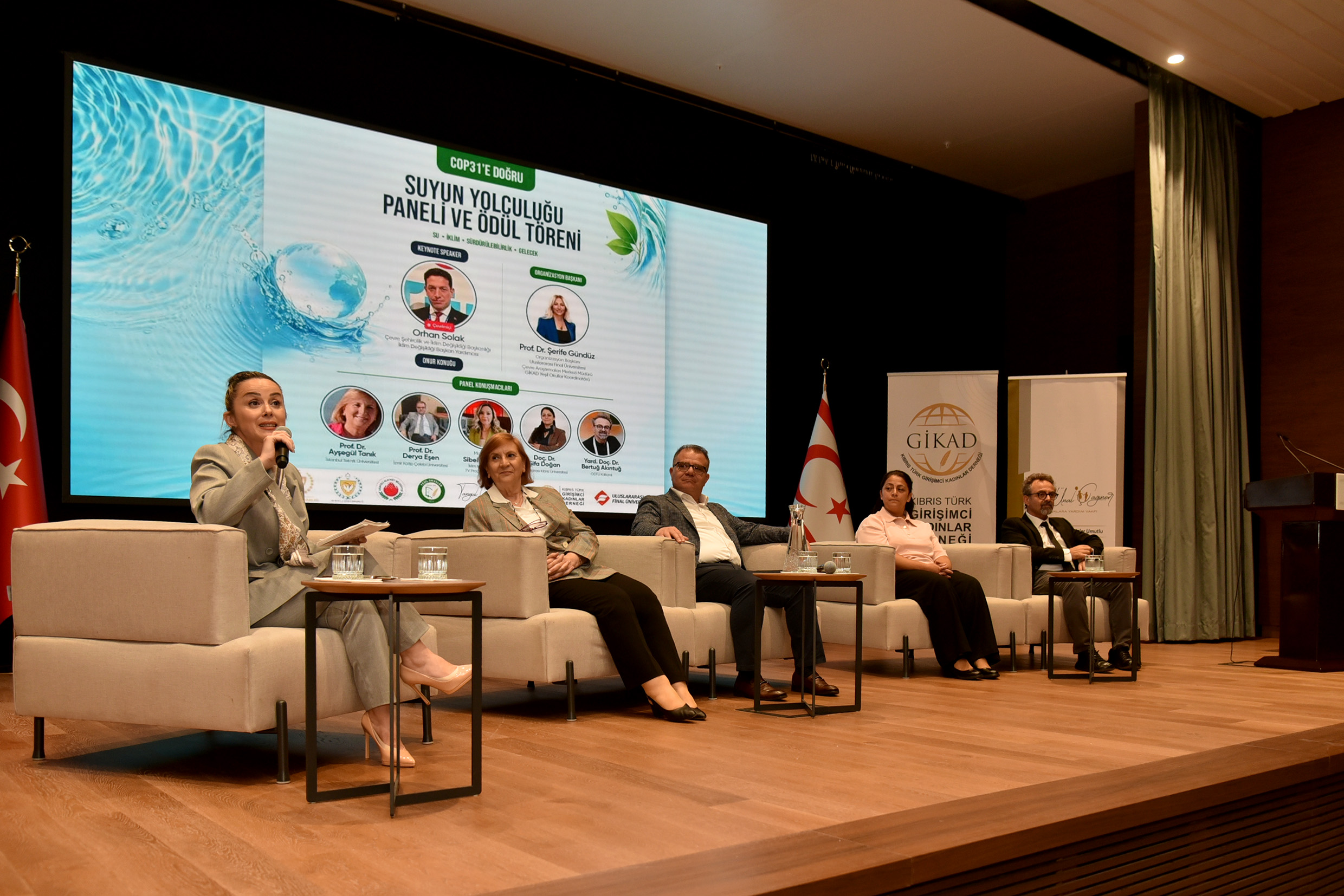 “COP31’e Doğru: Suyun Yolculuğu Paneli" ve “Doğanın Savunucuları Ödül Töreni” yapıldı