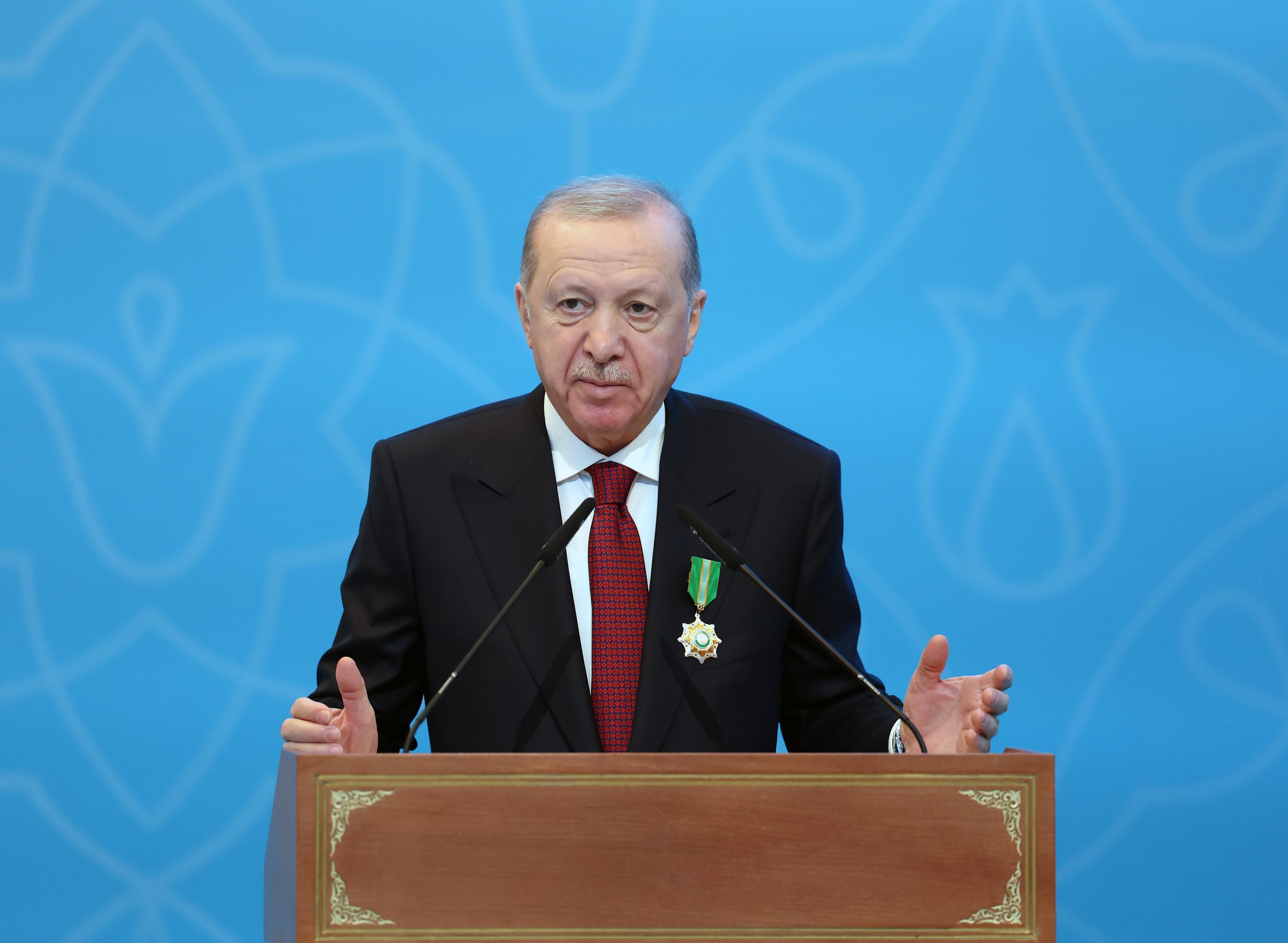 TC Cumhurbaşkanı Erdoğan, Kazakistan Cumhurbaşkanı Tokayev ile ortak basın toplantısında konuştu: